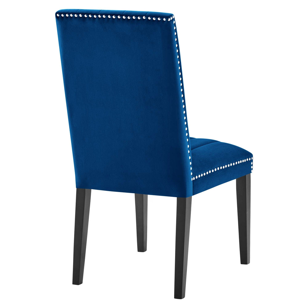 Catalyst Performance Velvet Dining Side Chairs - Set of 2 - Glam Deco & Stain-Resistant