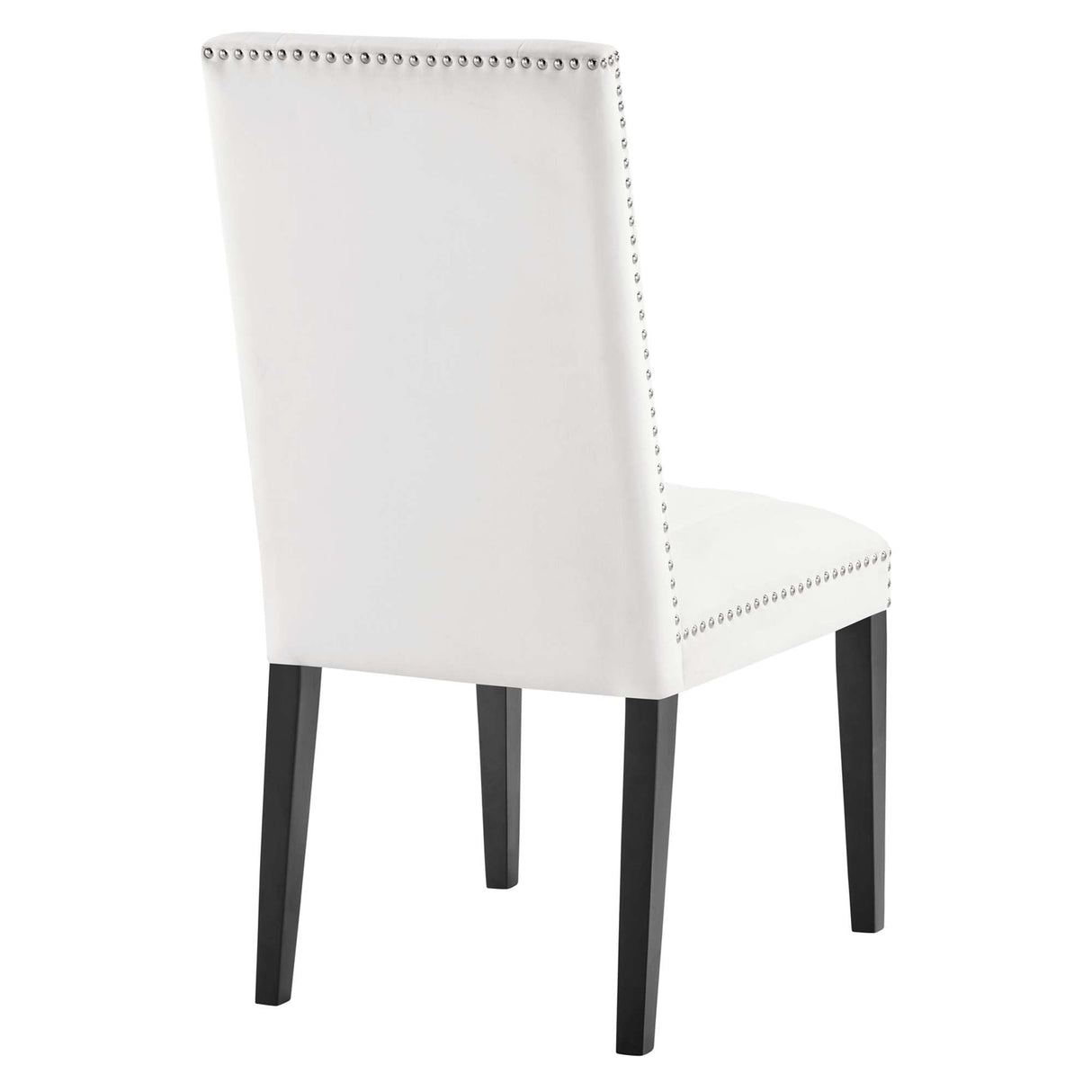 Catalyst Performance Velvet Dining Side Chairs - Set of 2 - Glam Deco & Stain-Resistant