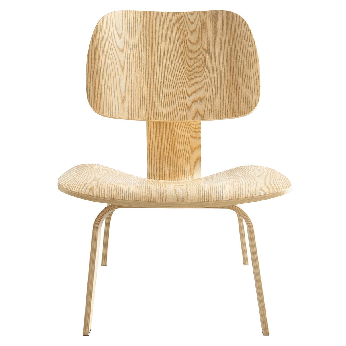 Fathom Wood Lounge Chair - Mid-Century Modern & Sculptural Accent Seating