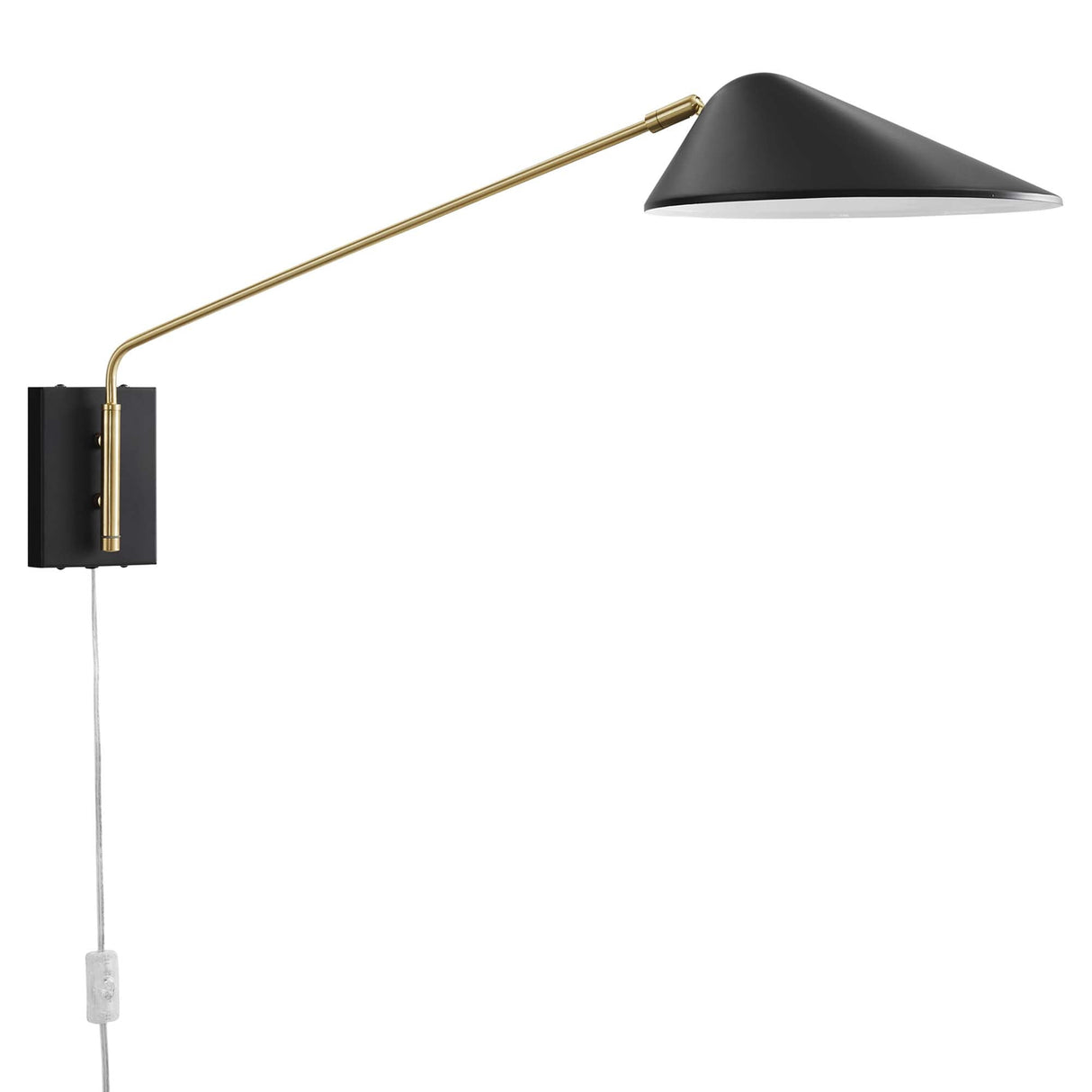 Journey 24" Swing Arm Wall Sconce - Mid-Century Modern & Adjustable Task Lighting