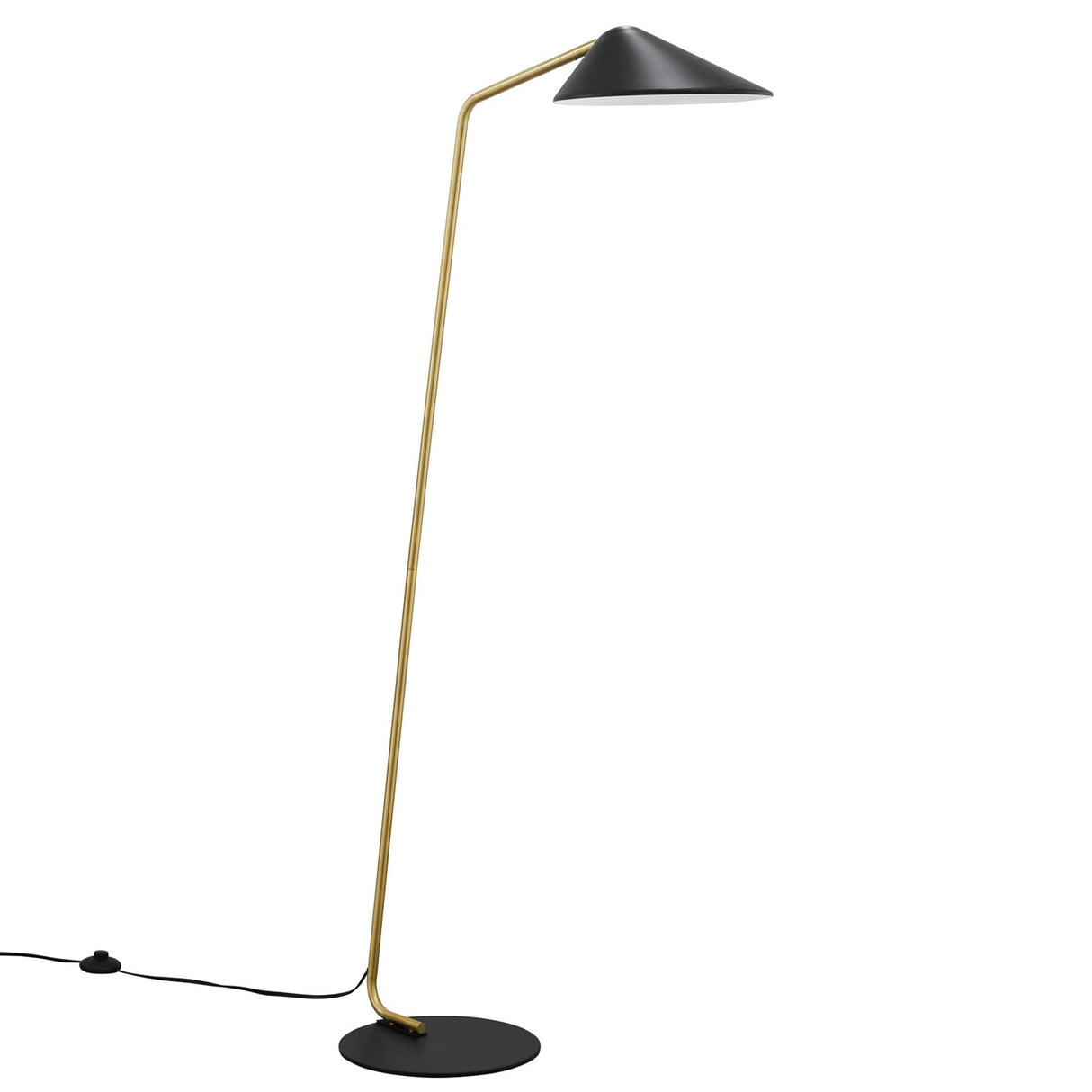 Journey Standing Floor Lamp - Contemporary Minimalist & Adjustable Swivel Shade