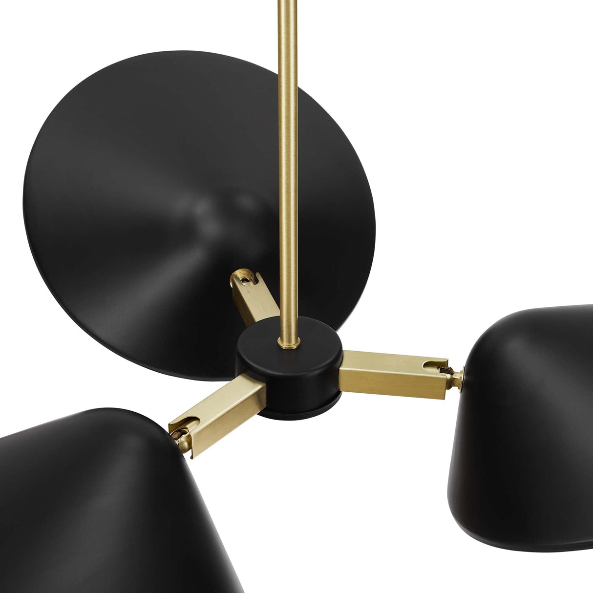 Journey 3-Light Triple Arm Pendant - Mid-Century Modern Swivel Task Lighting