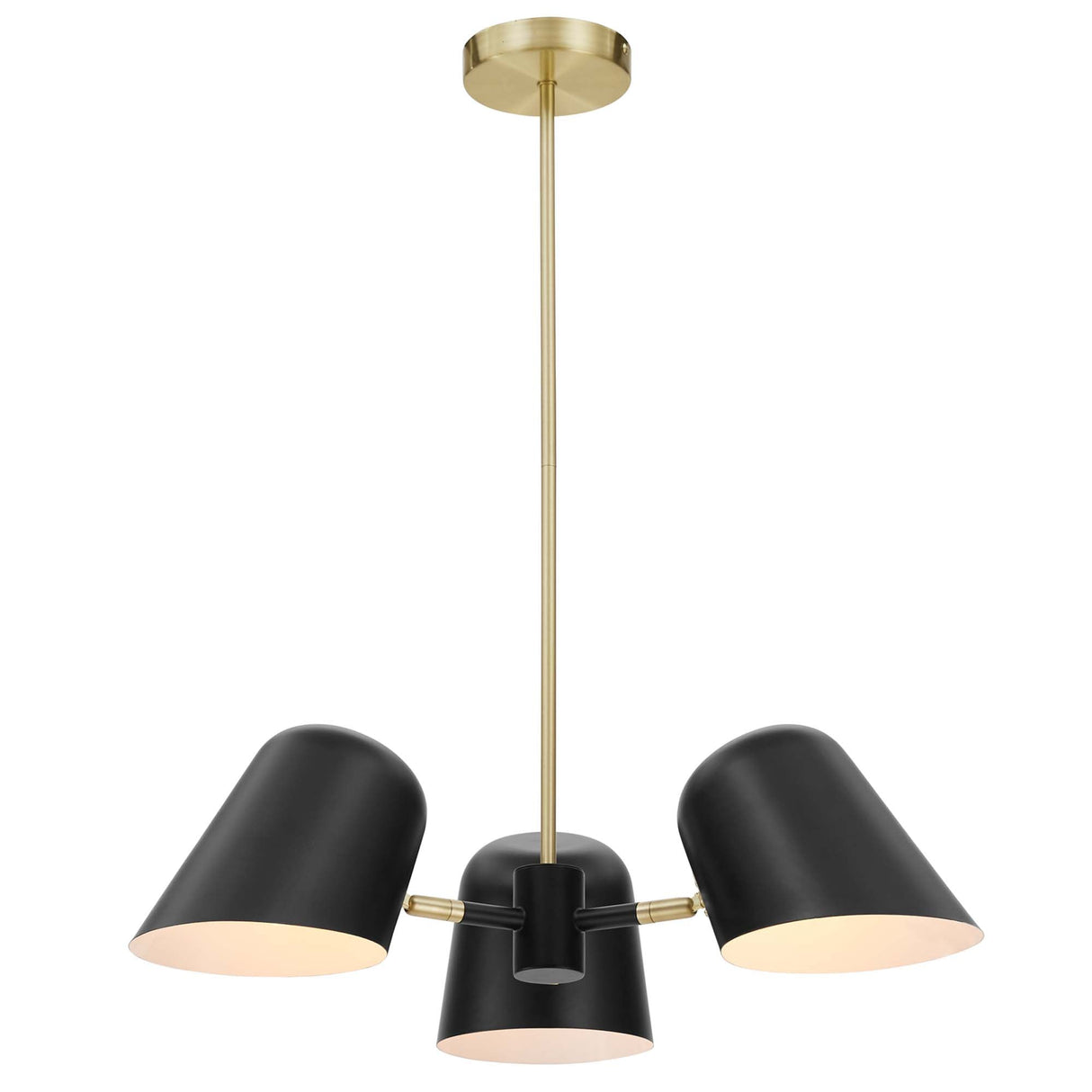 Briana 3-Light Pendant Light - Mid-Century Modern & Adjustable Swivel Shades