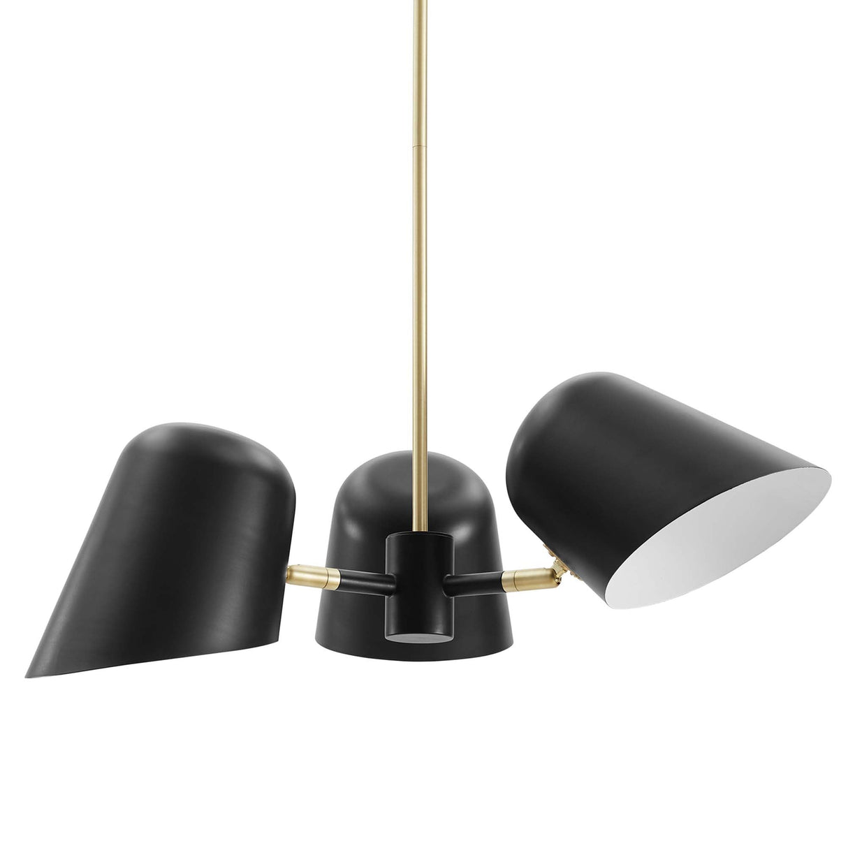 Briana 3-Light Pendant Light - Mid-Century Modern & Adjustable Swivel Shades
