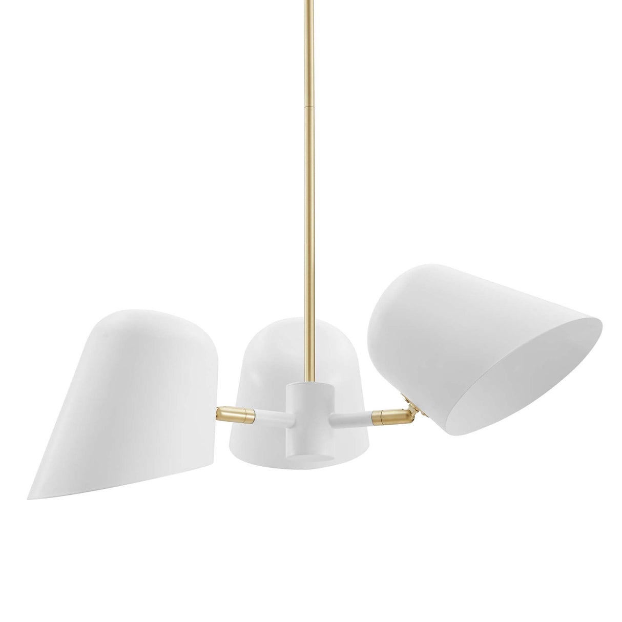 Briana 3-Light Pendant Light - Mid-Century Modern & Adjustable Swivel Shades