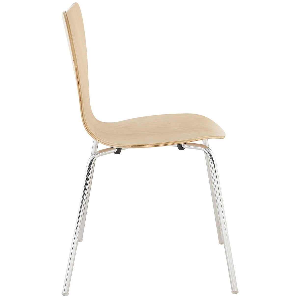 Ernie Dining Side Chair - Minimalist Scandinavian & Ergonomic Flex-Back