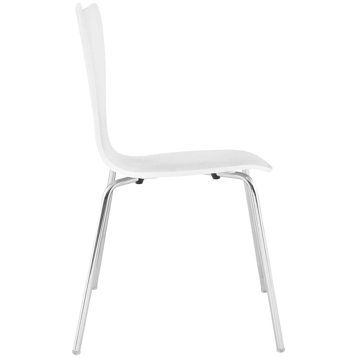 Ernie Dining Side Chair - Minimalist Scandinavian & Ergonomic Flex-Back