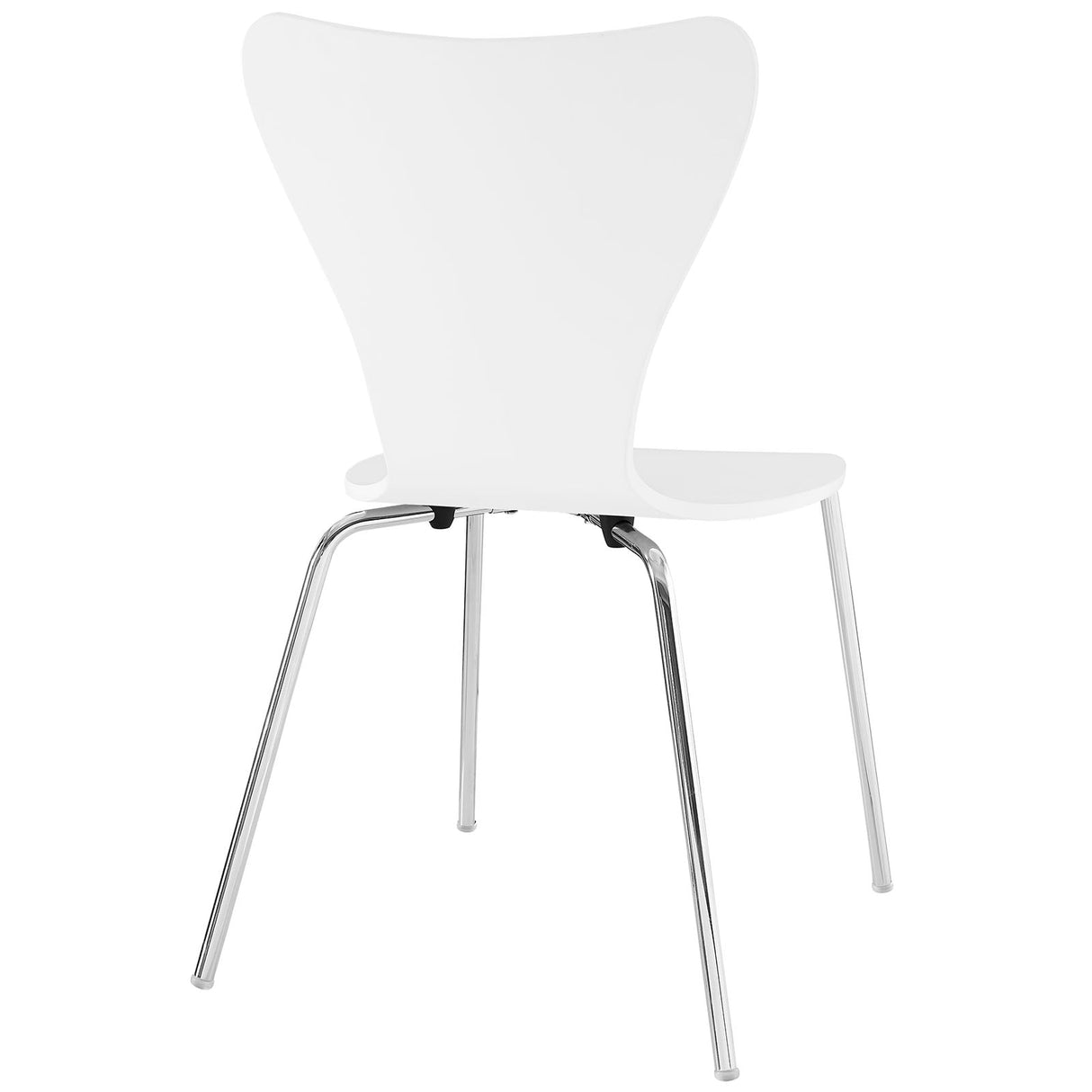 Ernie Dining Side Chair - Minimalist Scandinavian & Ergonomic Flex-Back