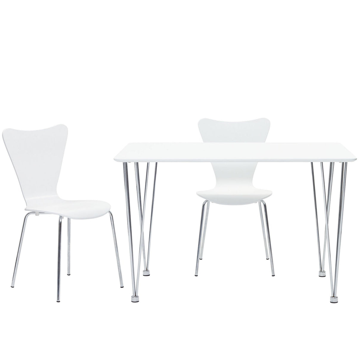 Ernie Dining Side Chair - Minimalist Scandinavian & Ergonomic Flex-Back