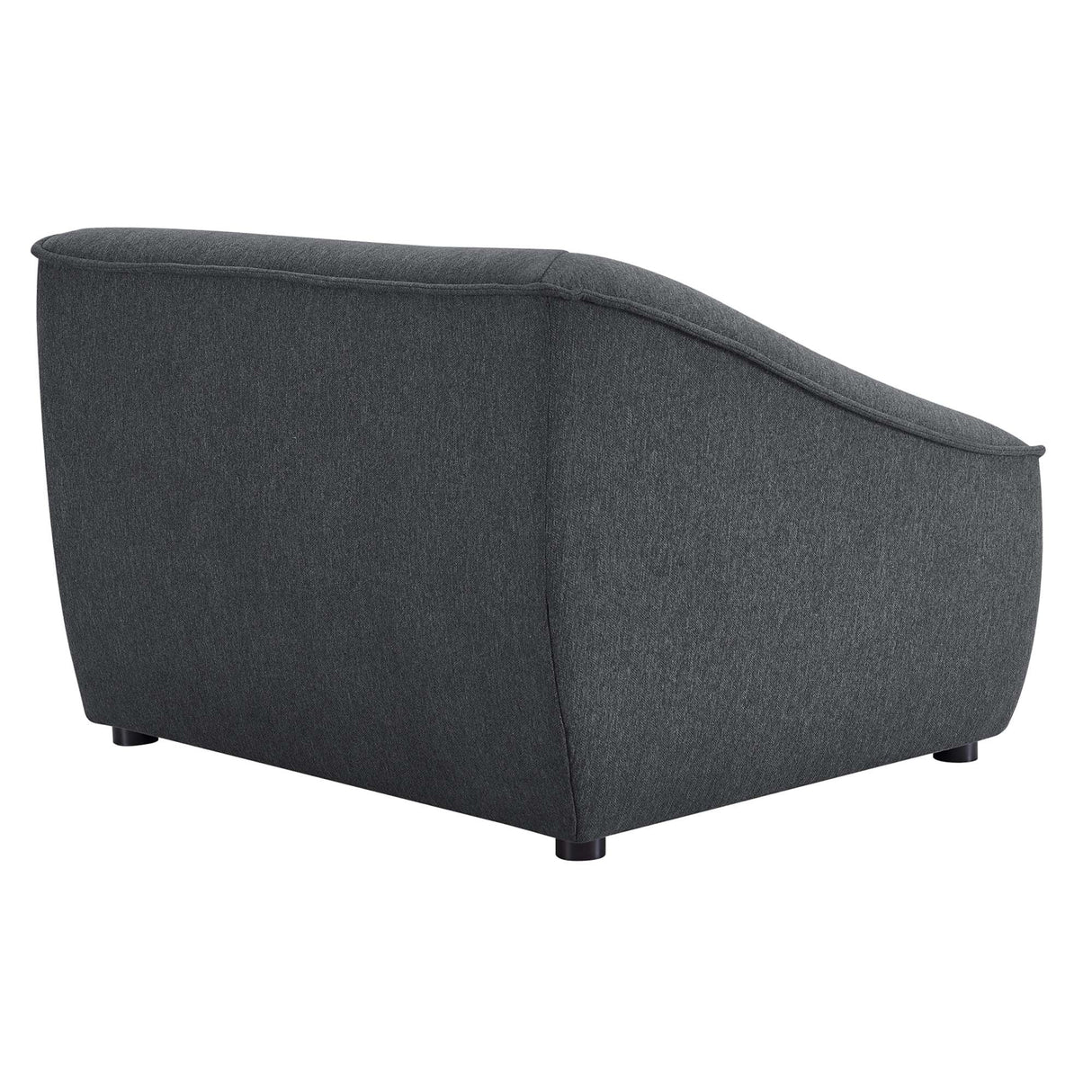 Comprise 2-Piece Upholstered Loveseat - Casual Modern & French Piping Detail