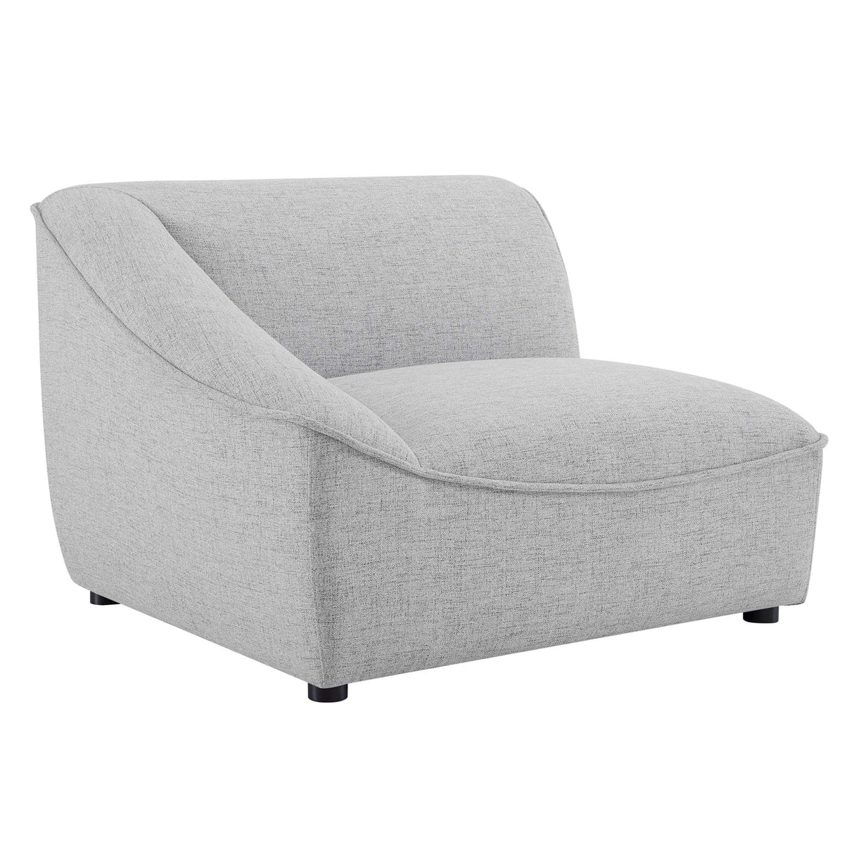 Comprise 2-Piece Upholstered Loveseat - Casual Modern & French Piping Detail