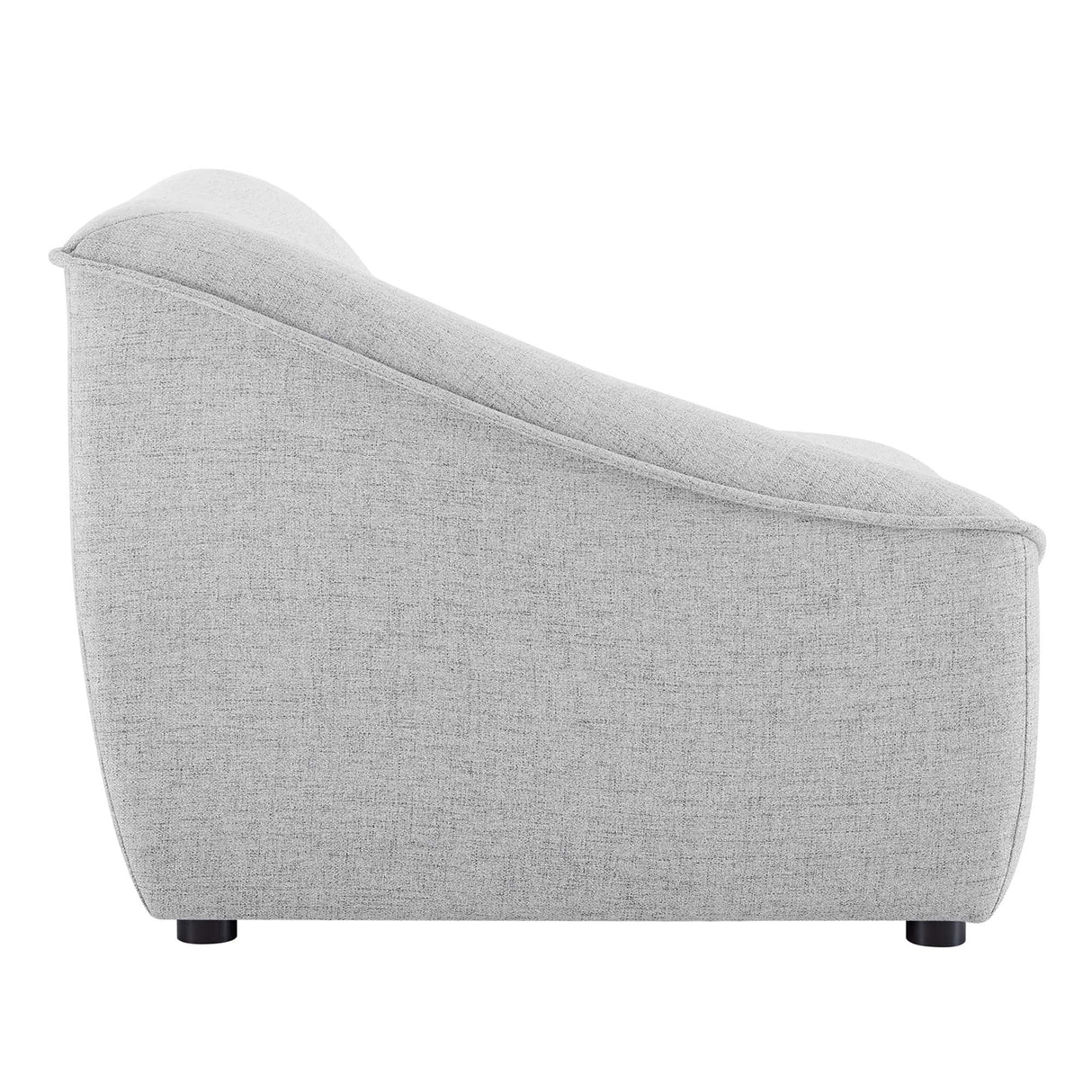 Comprise 2-Piece Upholstered Loveseat - Casual Modern & French Piping Detail
