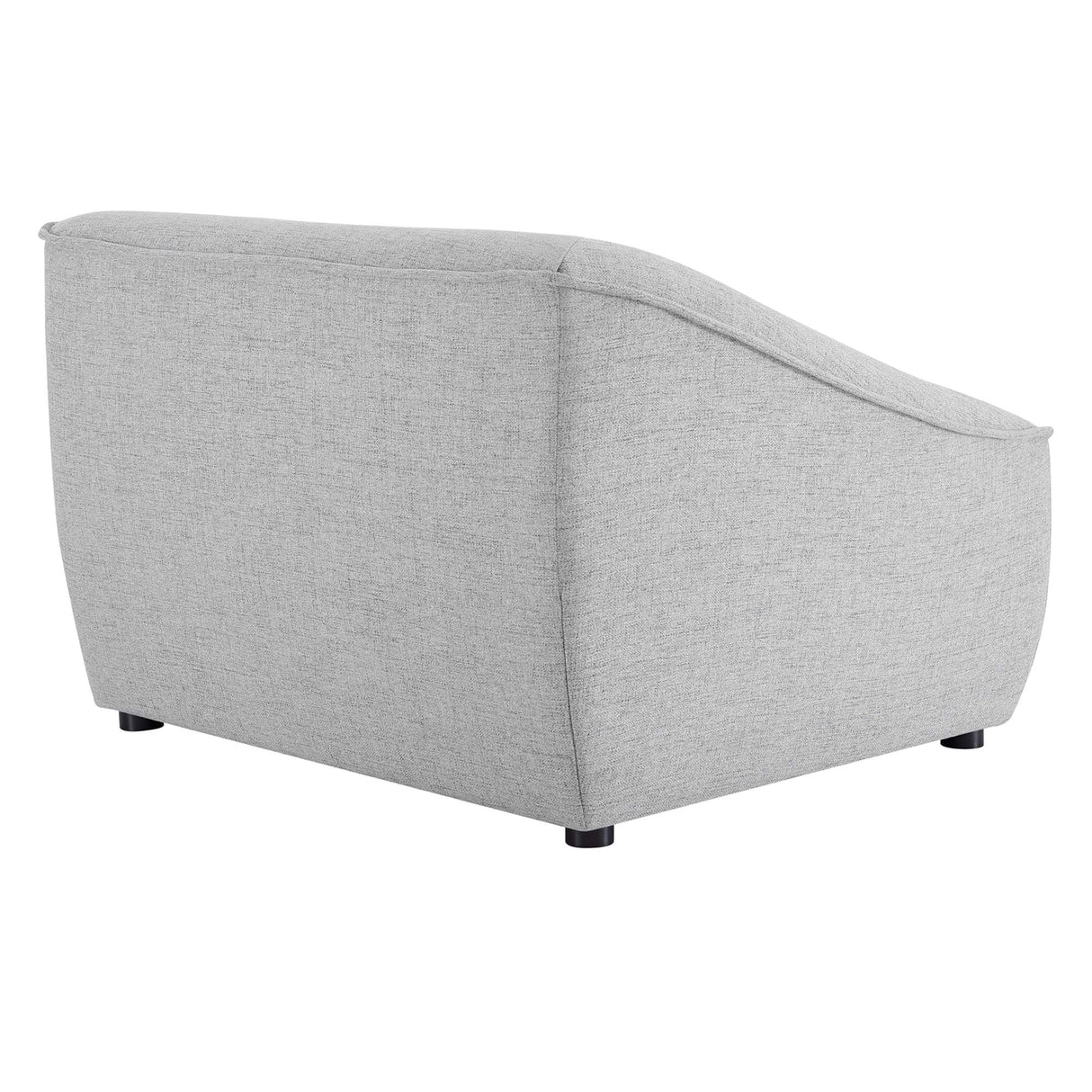 Comprise 2-Piece Upholstered Loveseat - Casual Modern & French Piping Detail
