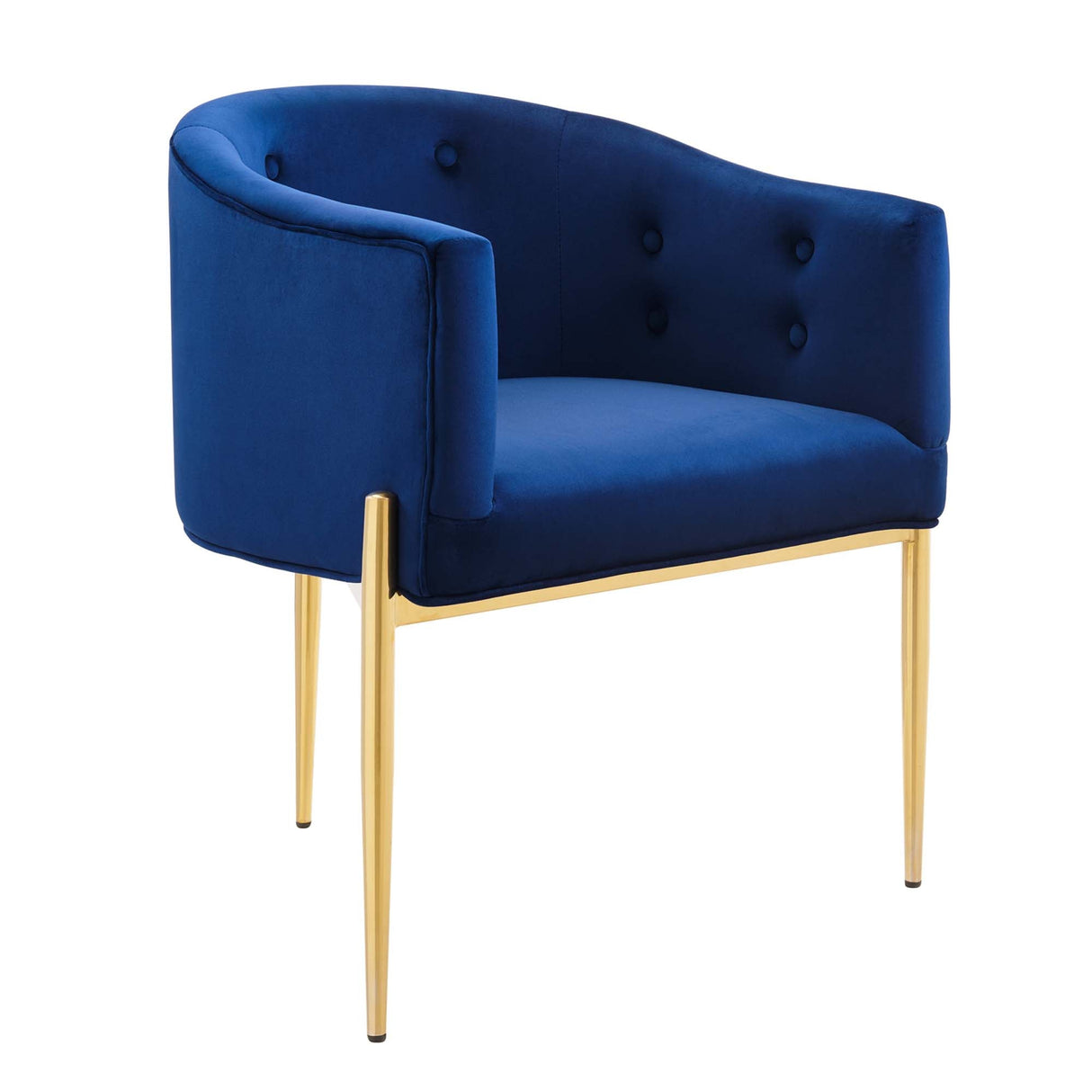 Savour Tufted Performance Velvet Accent Chairs - Set of 2 - Glam Deco & Versatile Living Room Seating