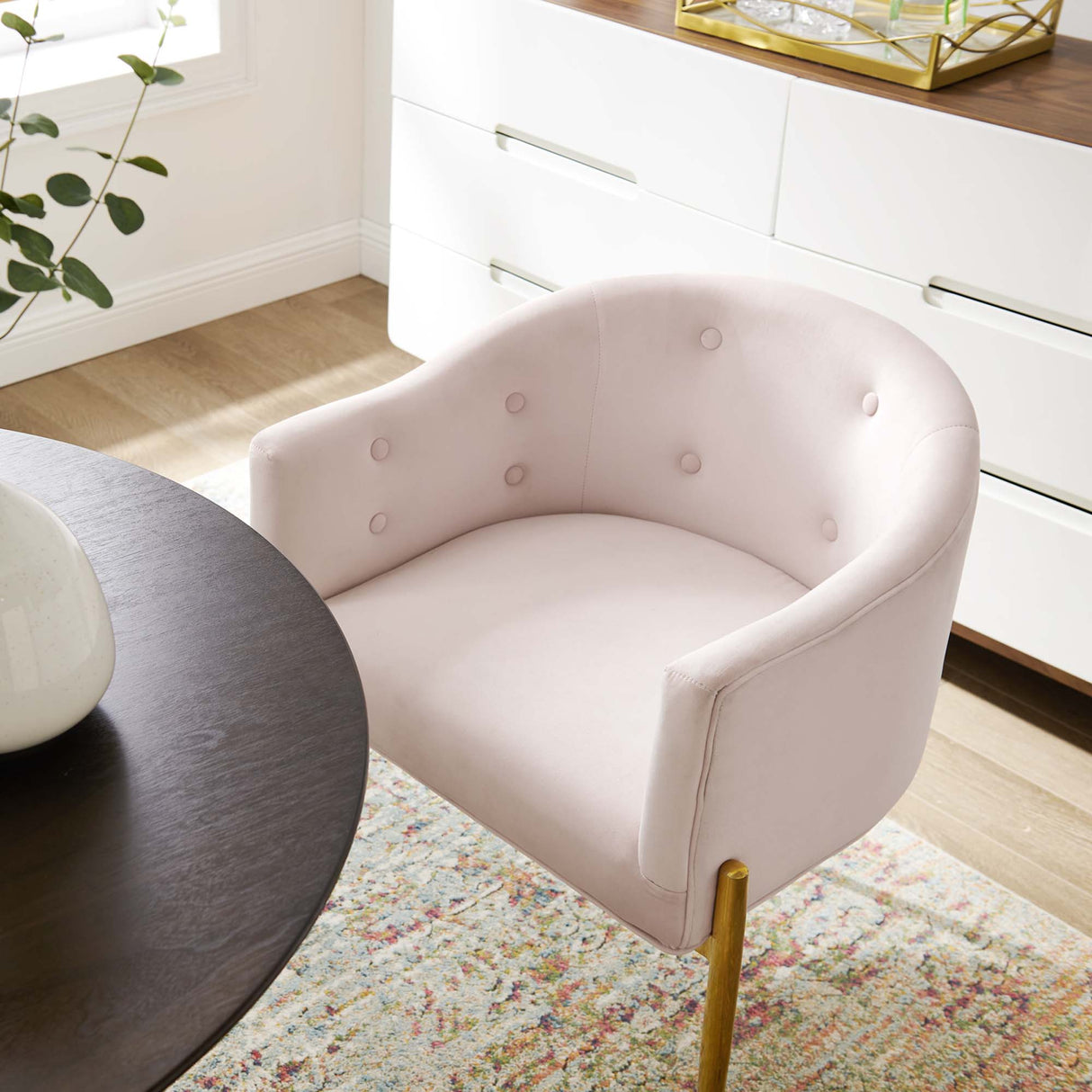 Savour Tufted Performance Velvet Accent Chairs - Set of 2 - Glam Deco & Versatile Living Room Seating