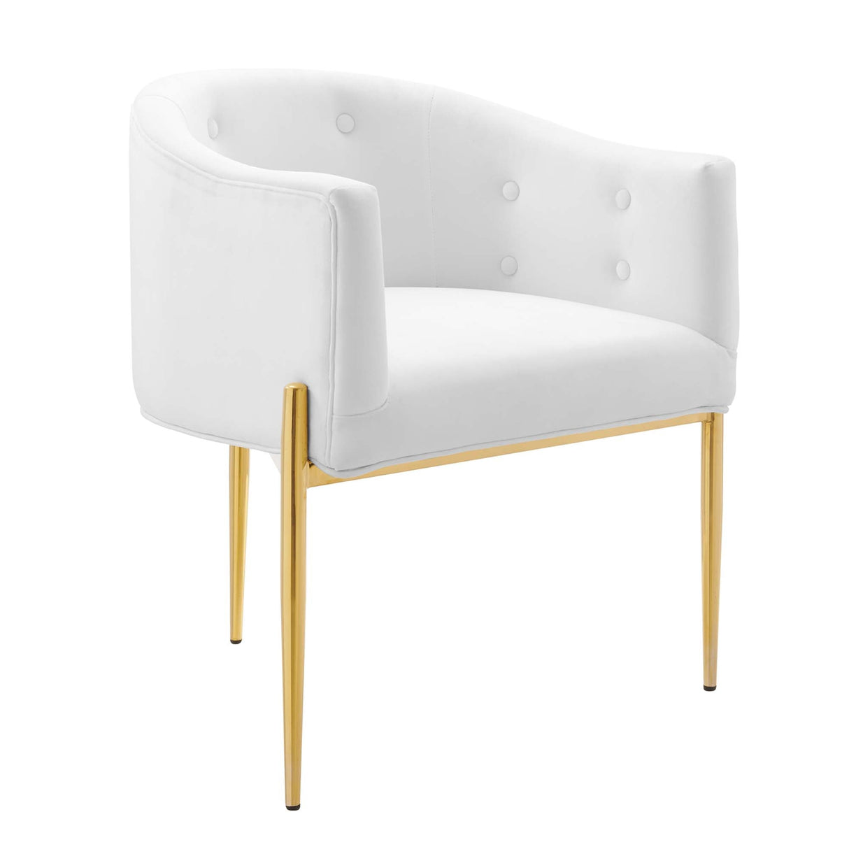 Savour Tufted Performance Velvet Accent Chairs - Set of 2 - Glam Deco & Versatile Living Room Seating