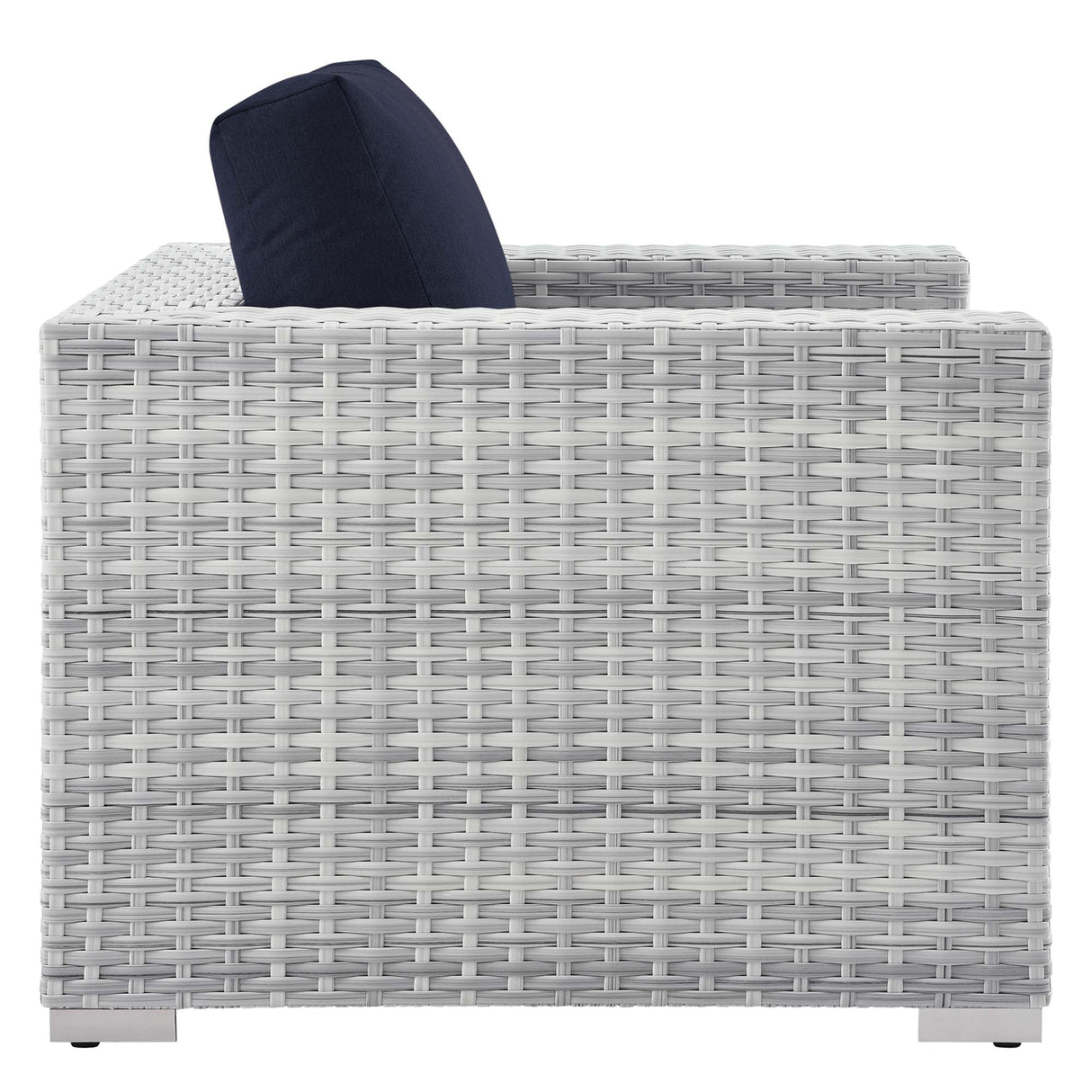Convene 3-Piece Outdoor Patio Set - Modern Coastal & Weather-Resistant Wicker