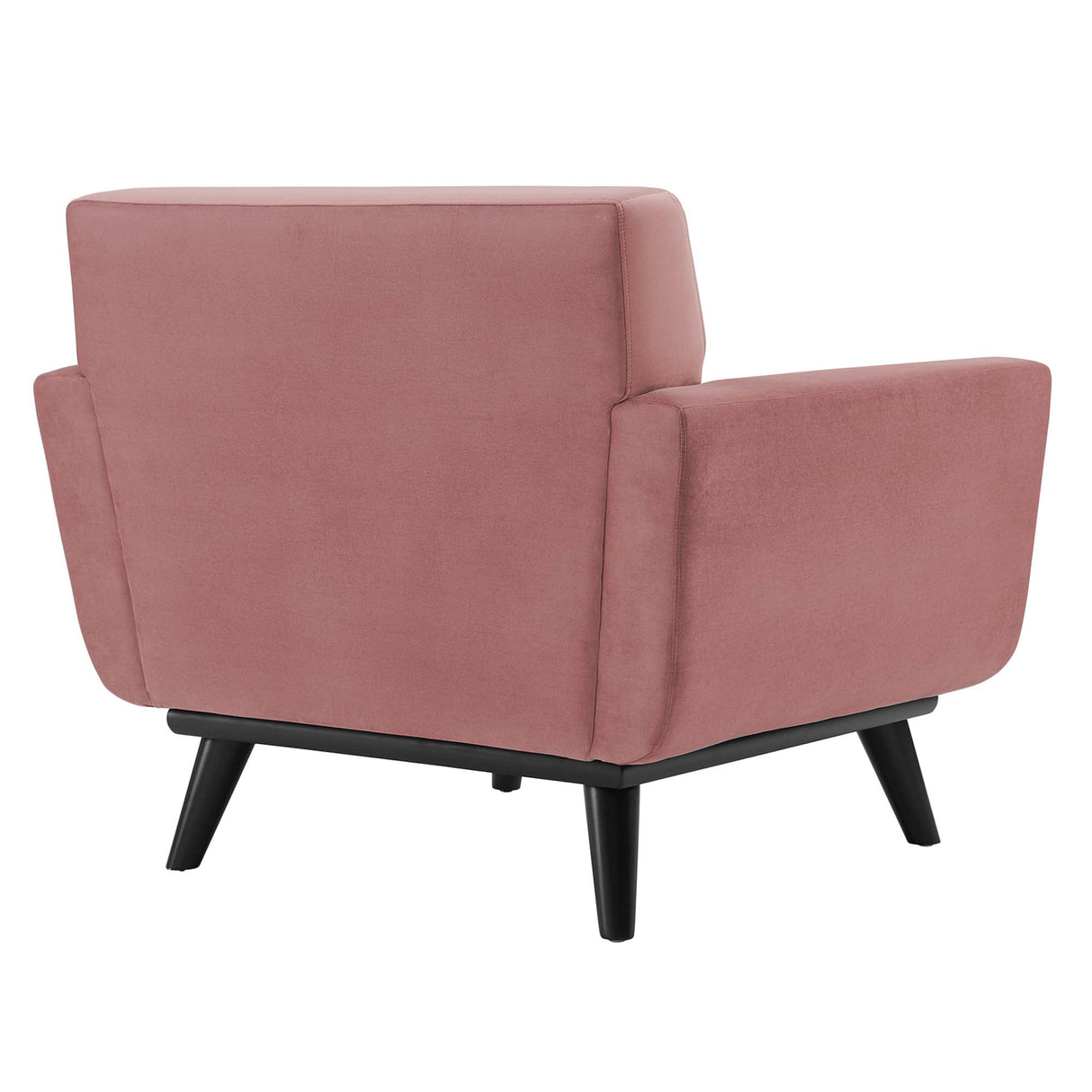 Engage Channel Tufted Performance Velvet Armchair - Mid-Century Modern & Stain-Resistant