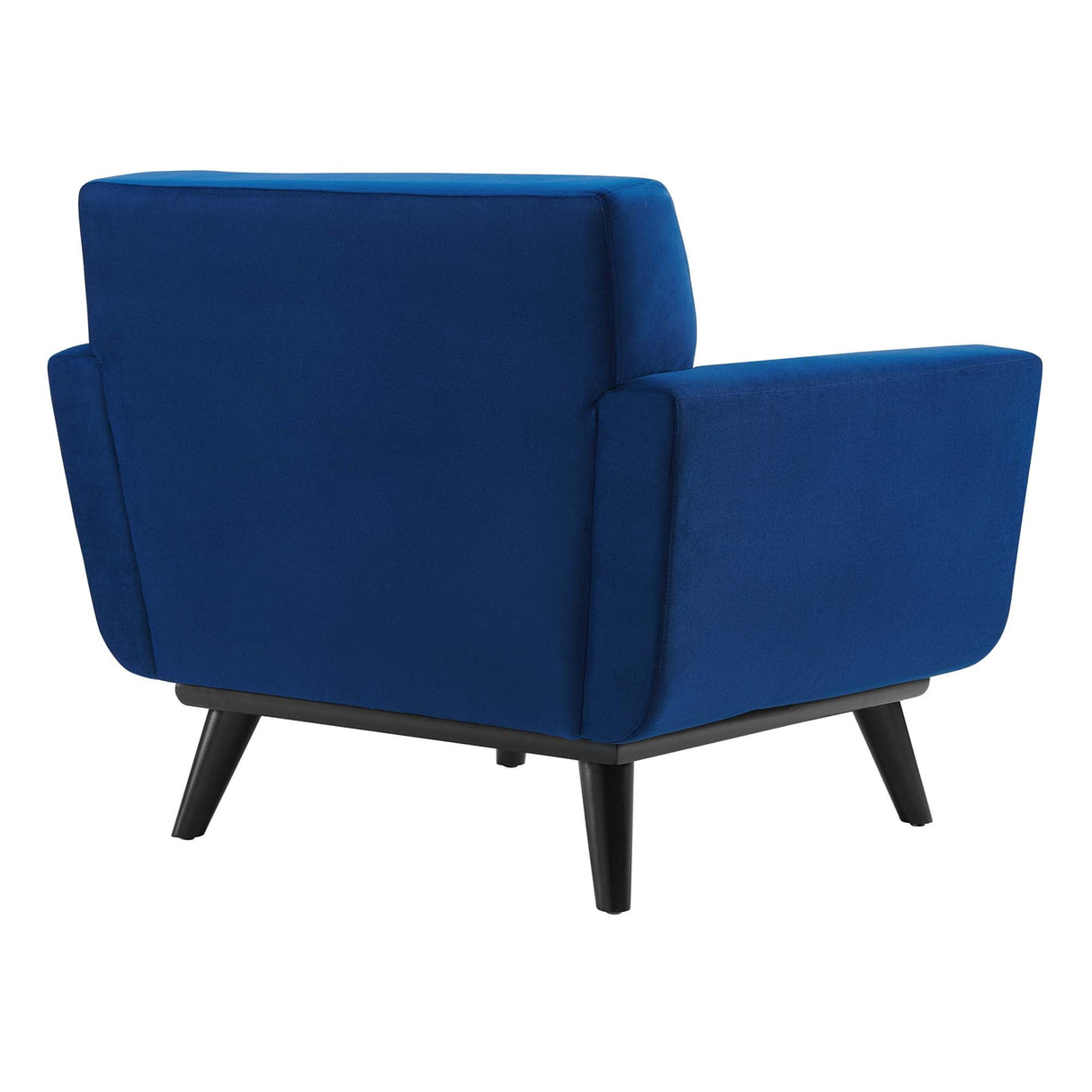 Engage Channel Tufted Performance Velvet Armchair - Mid-Century Modern & Stain-Resistant