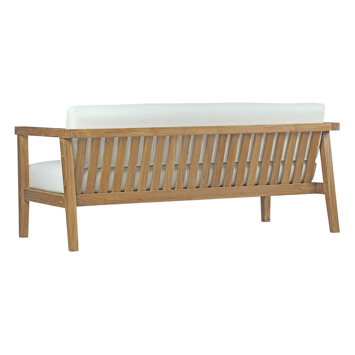 Bayport 6 Piece Outdoor Patio Teak Set - Modern Coastal & All-Weather Backyard Seating