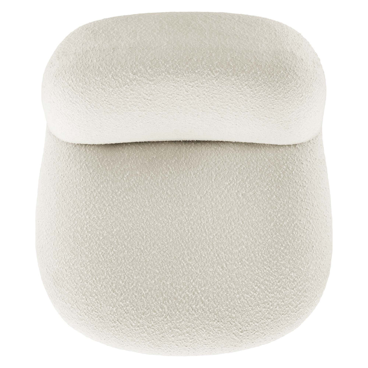 Kindred Boucle Upholstered Swivel Chair - Mid-Century Modern & 360-Degree Function