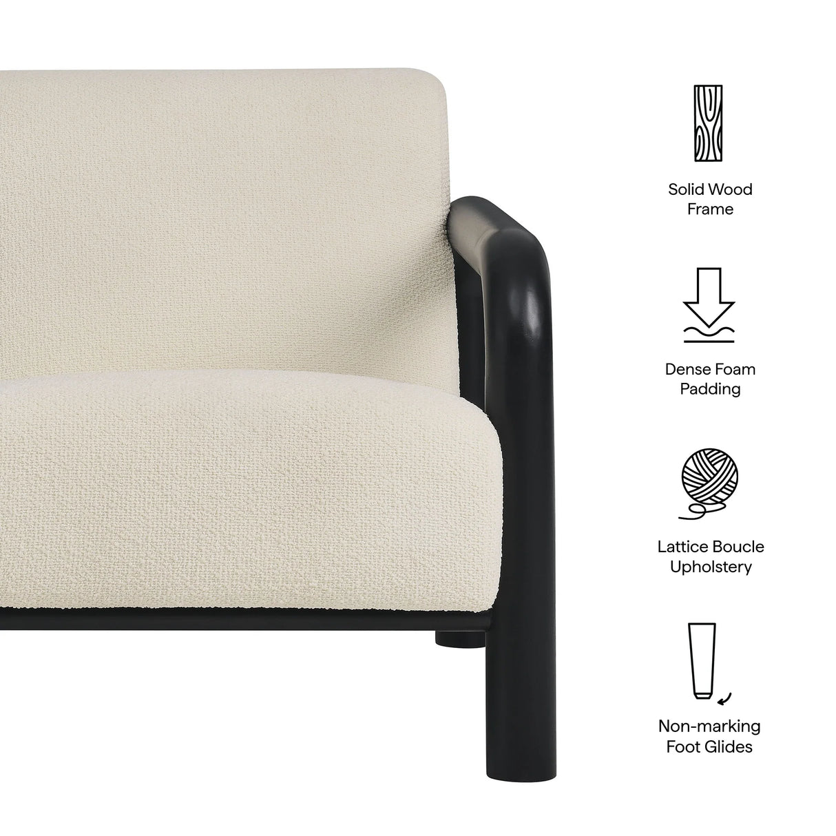 Sereno Boucle Accent Chair