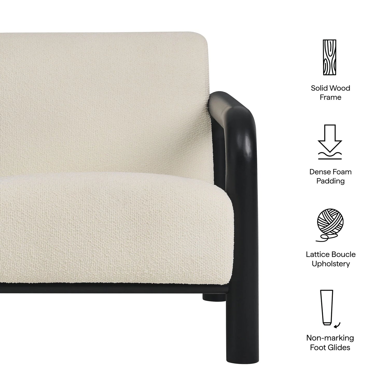 Sereno Boucle Accent Chair