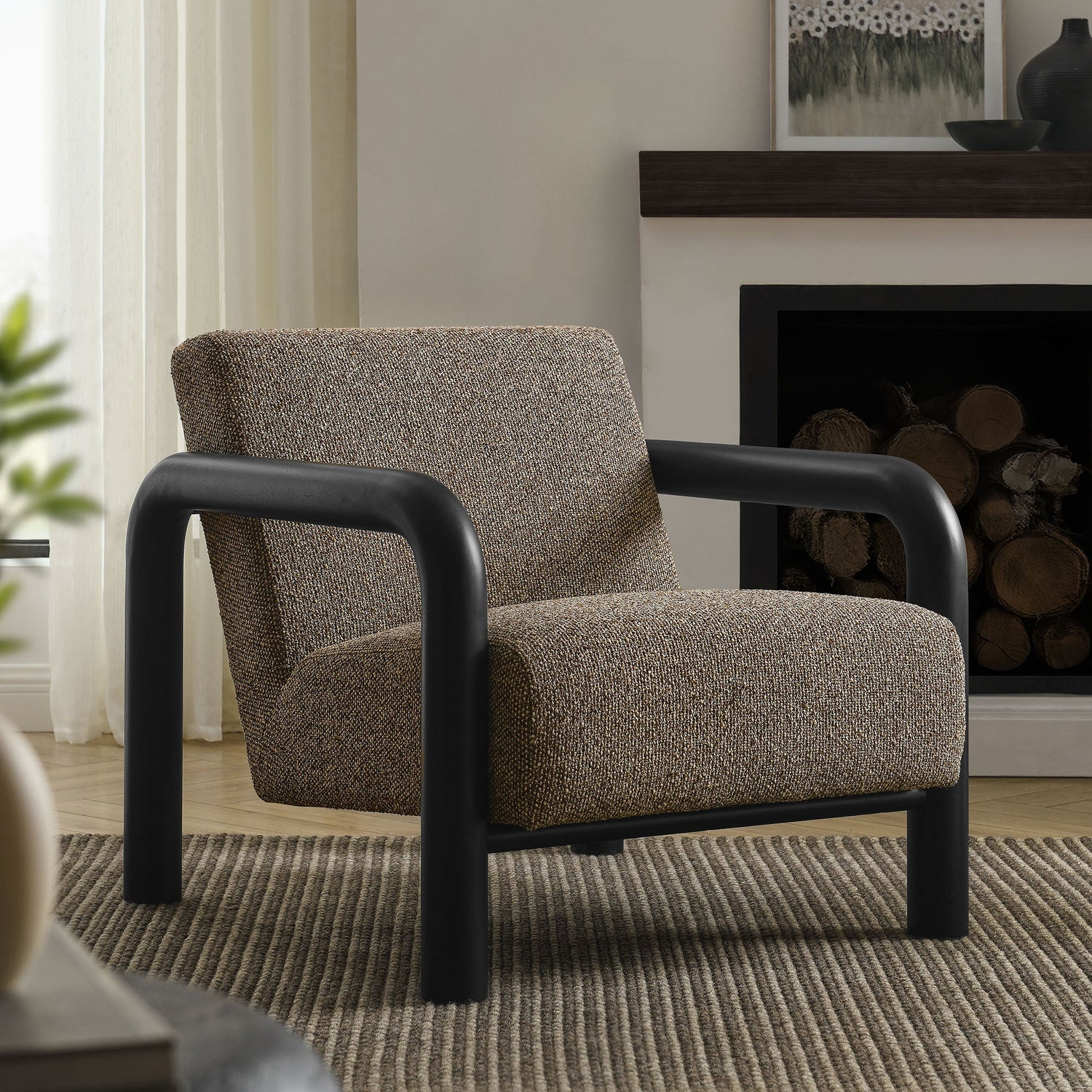 Sereno Boucle Accent Chair