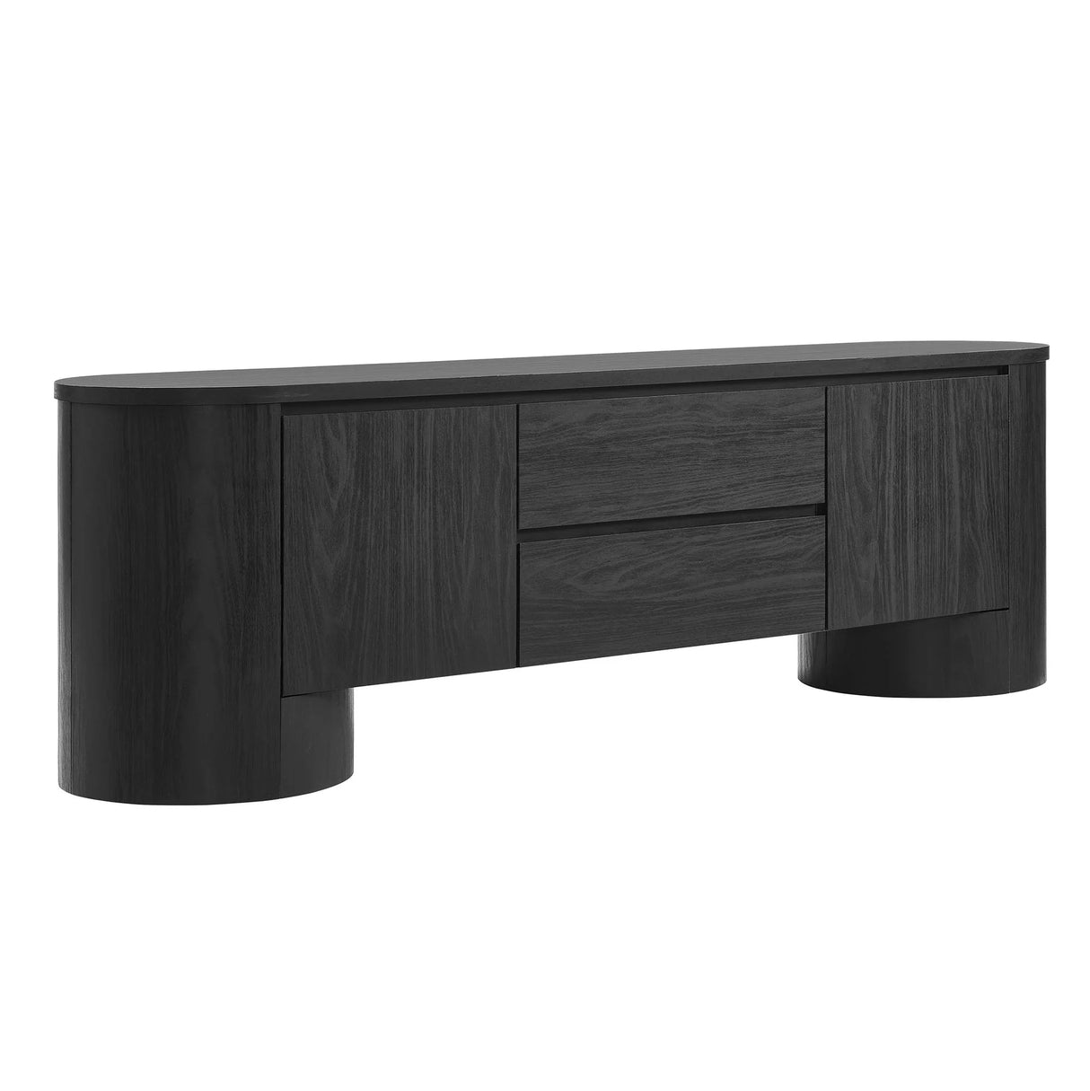 Duval 71 Inch Oval TV Cabinet