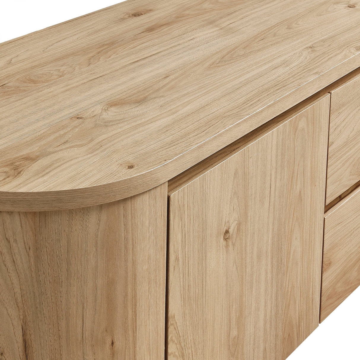 Duval 71 Inch Oval TV Cabinet