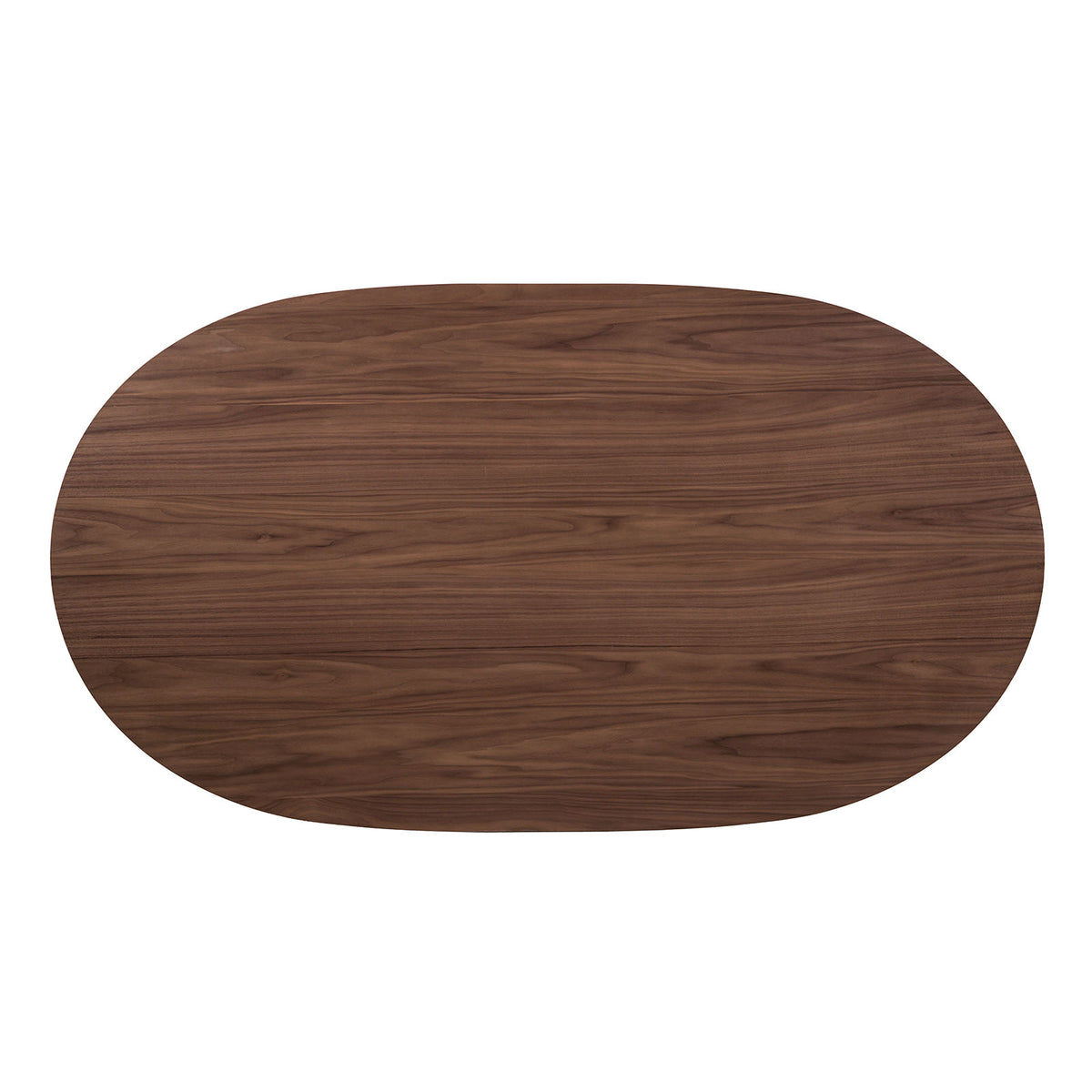 Uzwil Mid-Century Modern 71" Dining Table & Dining Set - Walnut with Boucle Chairs & Angled Legs – Brown & Beige, view 3