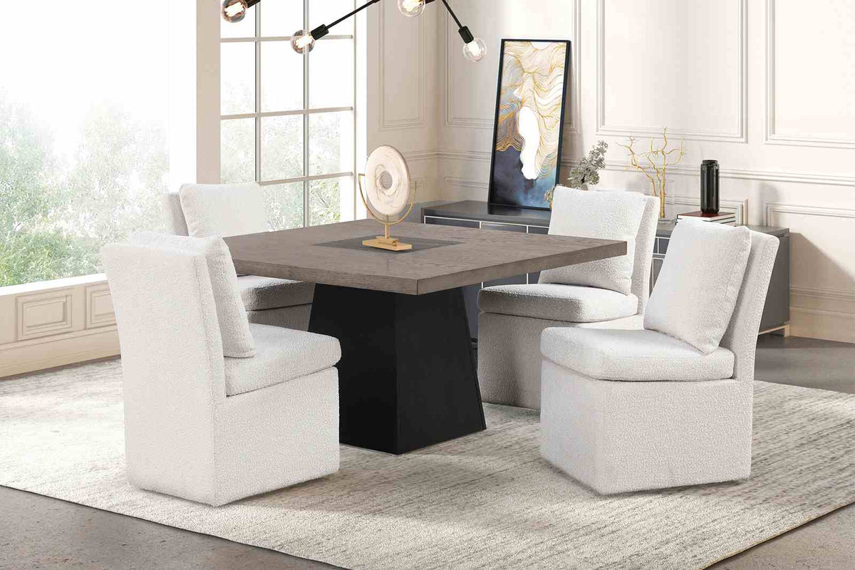 Broager Contemporary Dining Collection - Square Table Only (54")