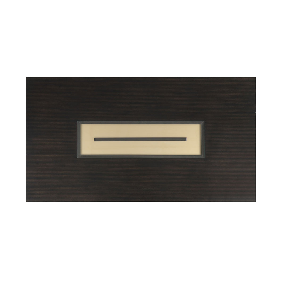Kenyada Contemporary 72" Dining Table - Glass Top with Dovetail Joinery in Espresso – Brown, view 6