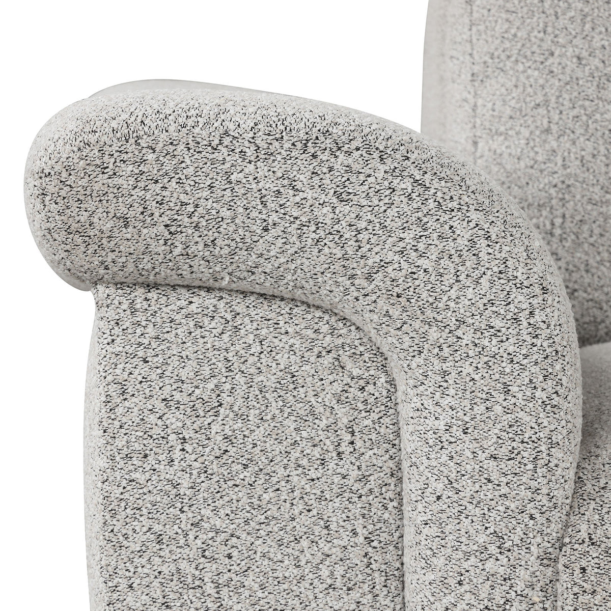 Hieronimus Power Reclining Sectional - Adjustable Headrests & USB Charging in Light Gray Chenille – Gray, view 9