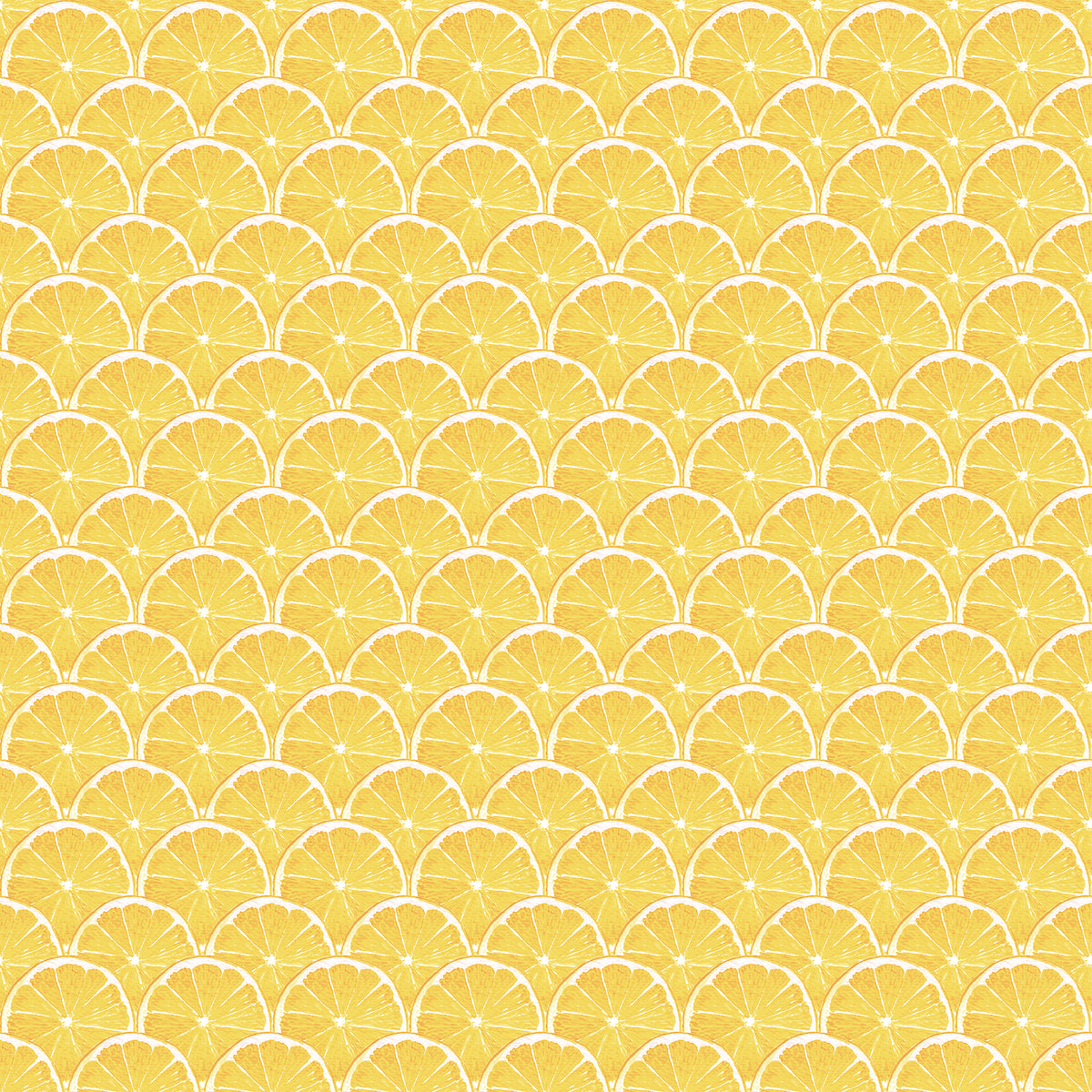 Galerie Just Kitchens Lemon Scallop Wallpaper