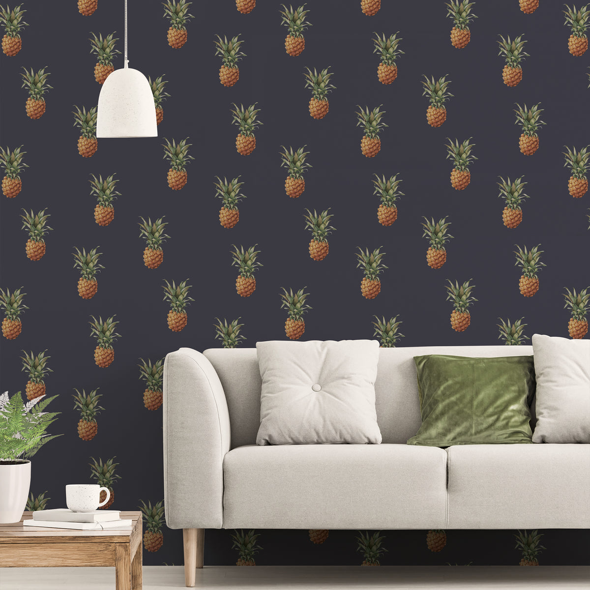 Galerie Just Kitchens Pineapples Wallpaper