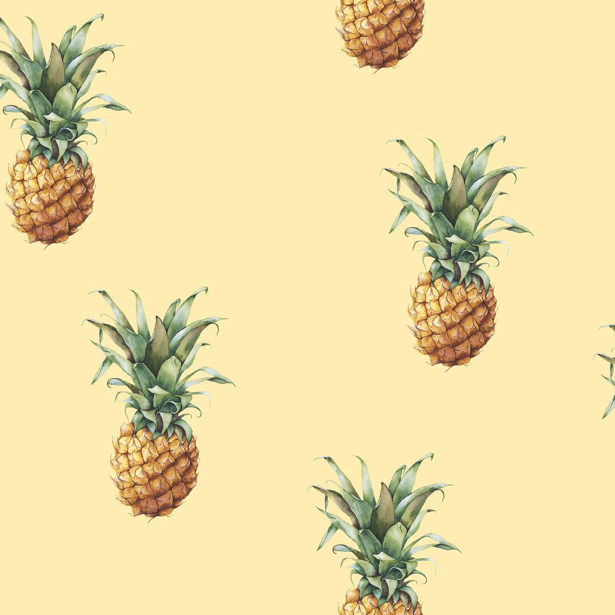 Galerie Just Kitchens Pineapples Wallpaper