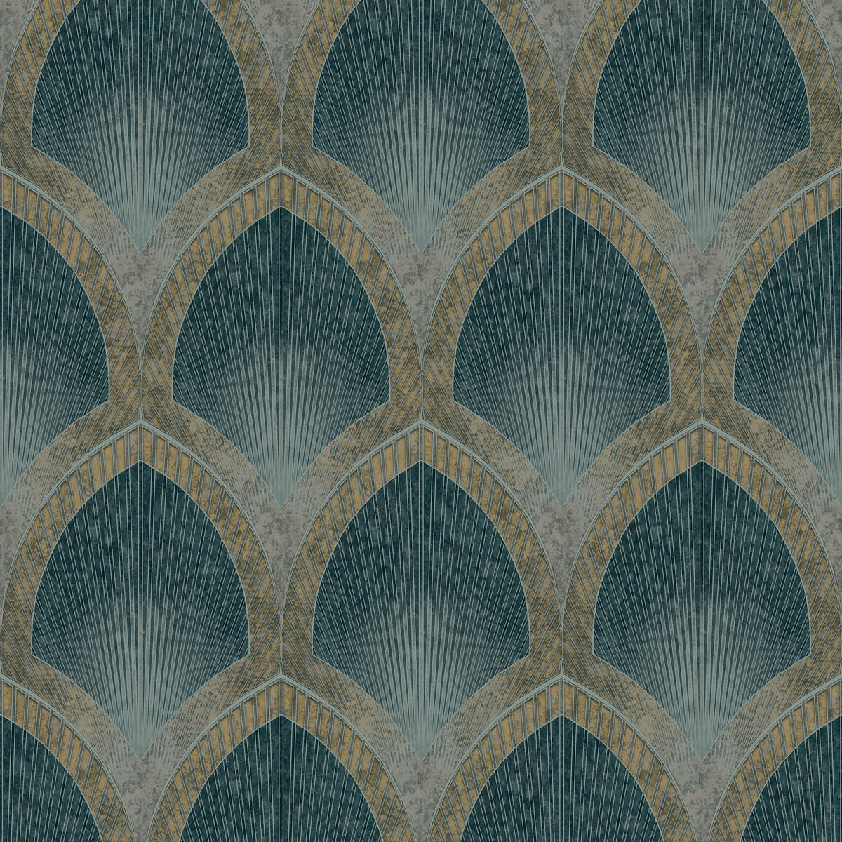 Galerie Special FX 2 Nouveau Scallop Wallpaper