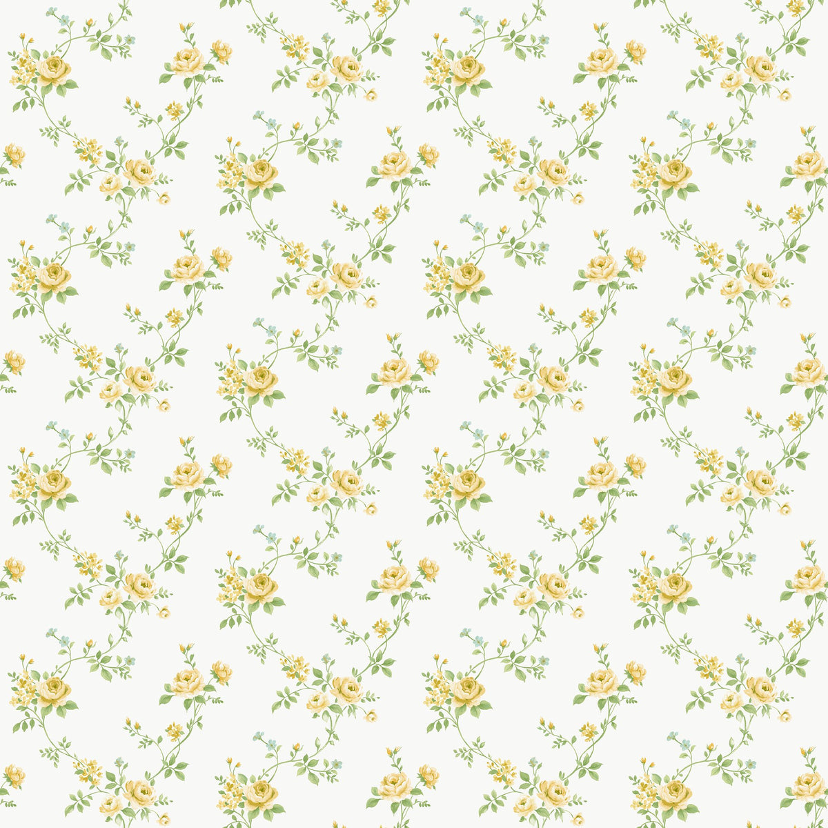 Galerie Miniatures 3 Multi Floral Trail Wallpaper