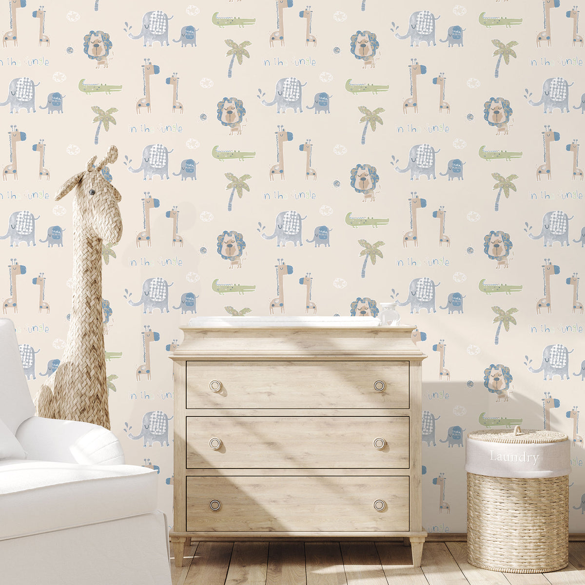 Galerie Tiny Tots 2 Jungle Friends Wallpaper