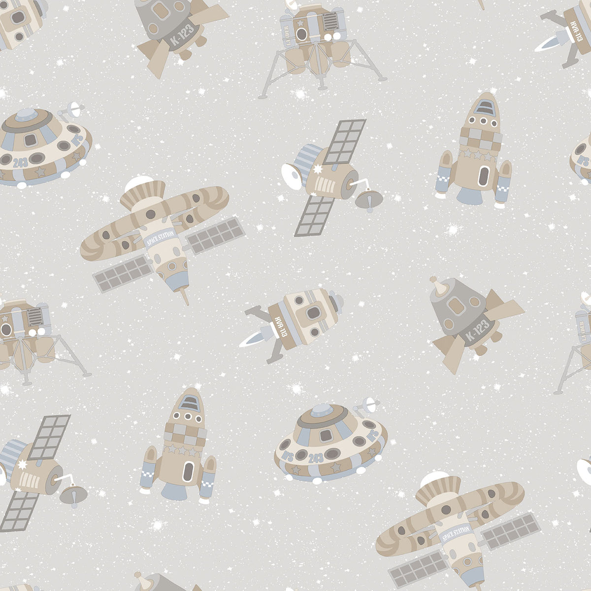 Galerie Tiny Tots 2 Spaceships Wallpaper