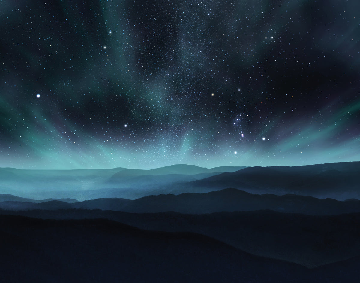 Galerie Atmosphere Night Sky Wall Mural