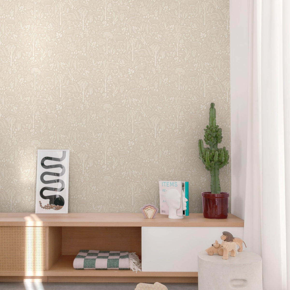 Galerie Little Dreamers Trees all-over Wallpaper