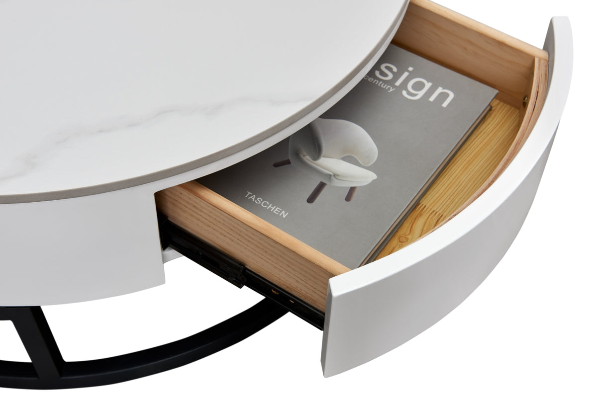 B038 Round Nesting Coffee Table Set