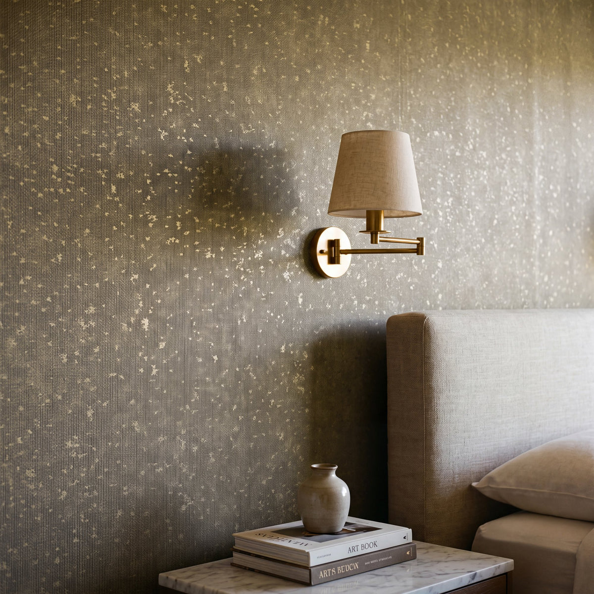 Galerie New Touch Worn Pinstripe Wallpaper
