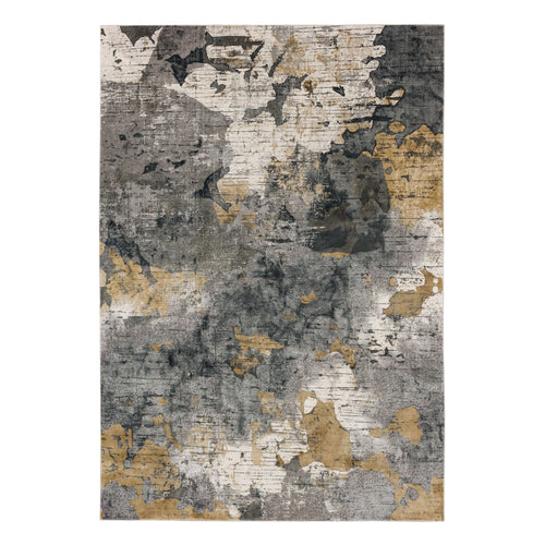 Karastan Tryst Nuvole Patina Modern/Contemporary Area Rug - Machine Woven Rayon/Viscose, Made in Turkey