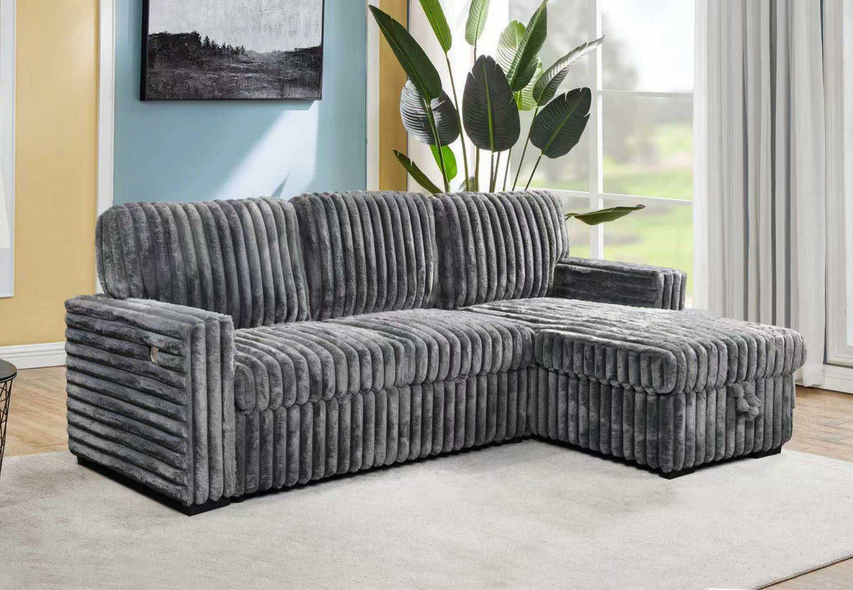 Modern minimalist white couch for contemporary interior design