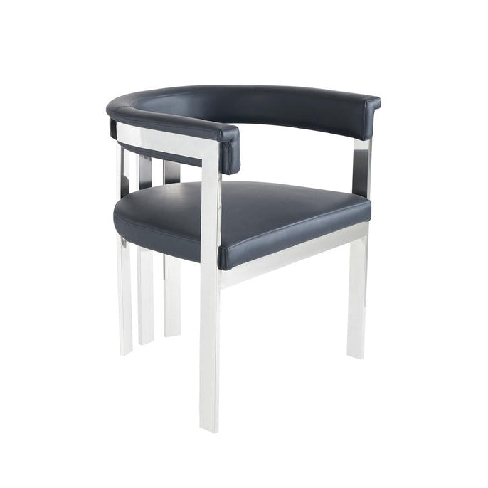 Avon Silver Dining Chair
