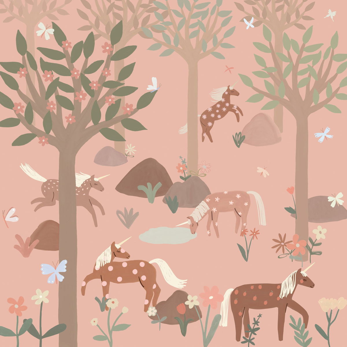 Galerie Day Dreamers Unicorn Wall Mural