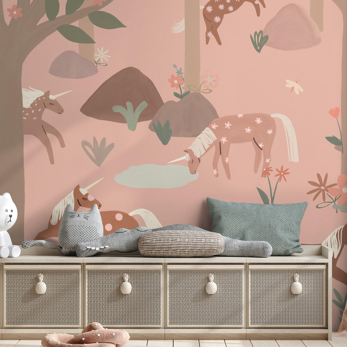 Galerie Day Dreamers Unicorn Wall Mural